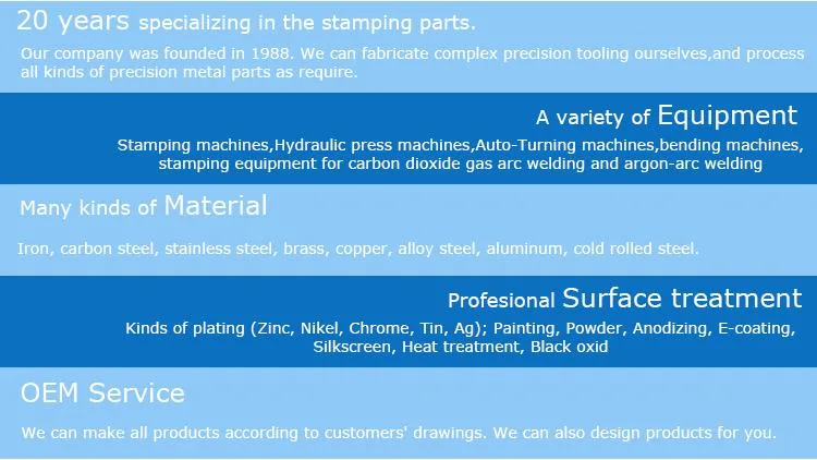 Customized Design Shaping Metal Sheet Metal Stamping Stainless Steel Components Multi-Position Metal Stamping for Forming Process with Multistep Progressive Die