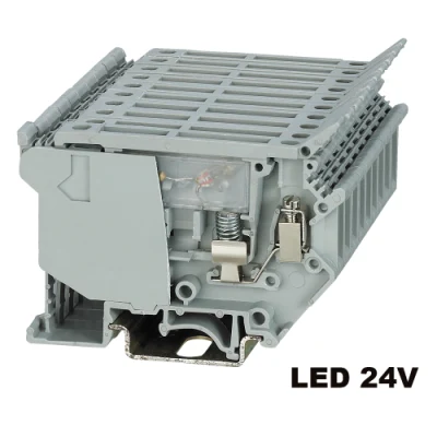 UK5-HESILED 24V LED ヒューズ端子台
